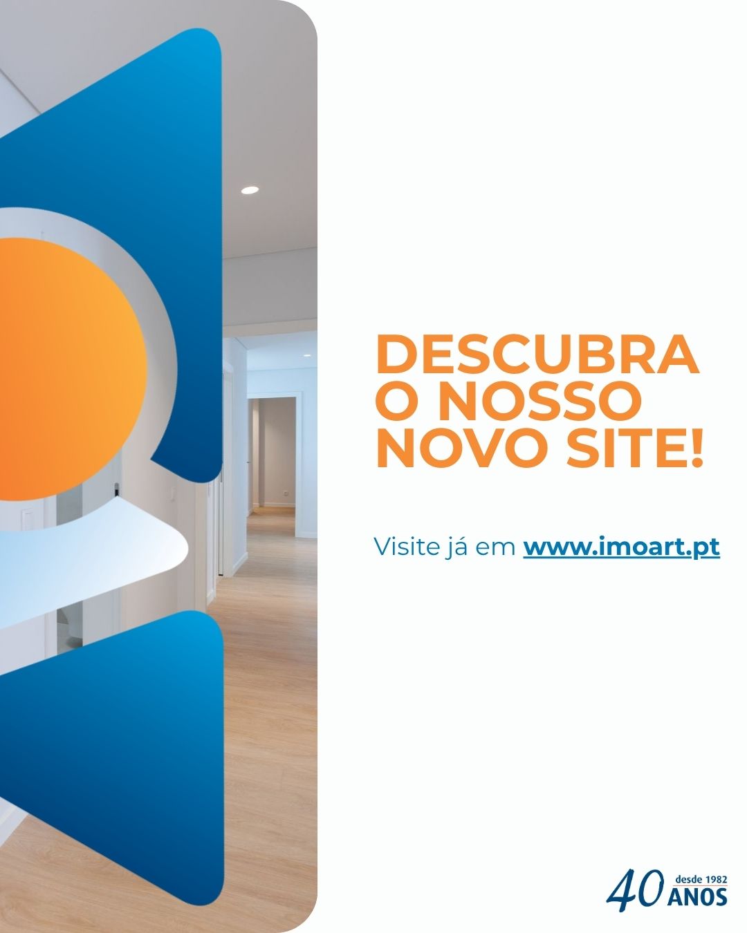 O novo site da IMOART já está online